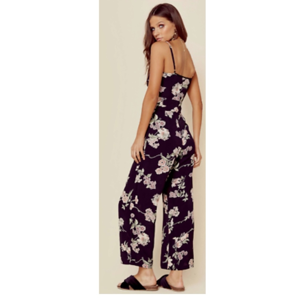 Emily jumper in black botanical - Picture 6 of 6